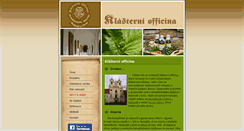 Desktop Screenshot of klasterofficina.cz